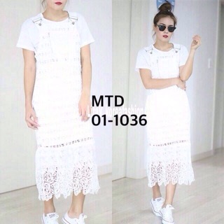 lace overall skirt