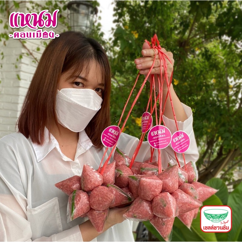 เเหนมจุกใหญ่ 10 เม็ด ขนาด 50 กรัม ตราเเหนมดอนเมือง กม.26