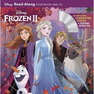 (พร้อมส่ง NEW BOOK) FROZEN 2 READ-ALONG STORYBOOK AND CD