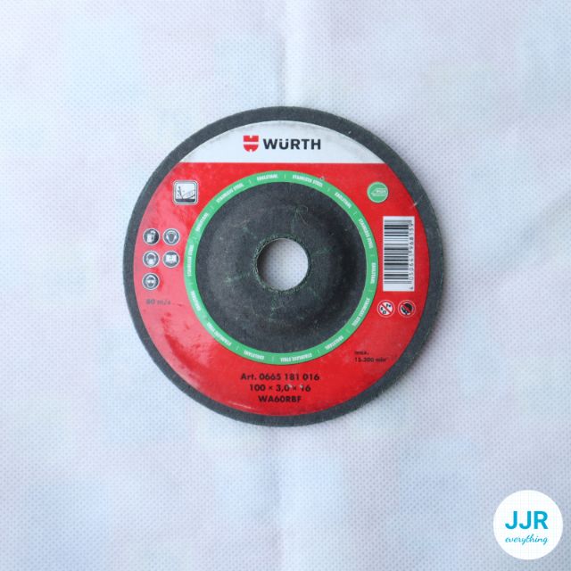 ใบเจียร 4 นิ้ว Wuerth