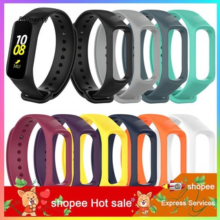 Zxc_สายนาฬิกาข้อมือซิลิโคนสำหรับ Samsung Galaxy fit-E R 375