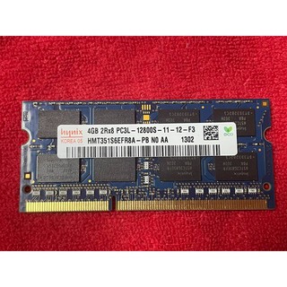 DELL Memory Cert. SO-DIMM Hynix 4GB 2Rx8 PC3L 12800S 11-12-F3 HMT351S6EFR8A-PB Week 1302