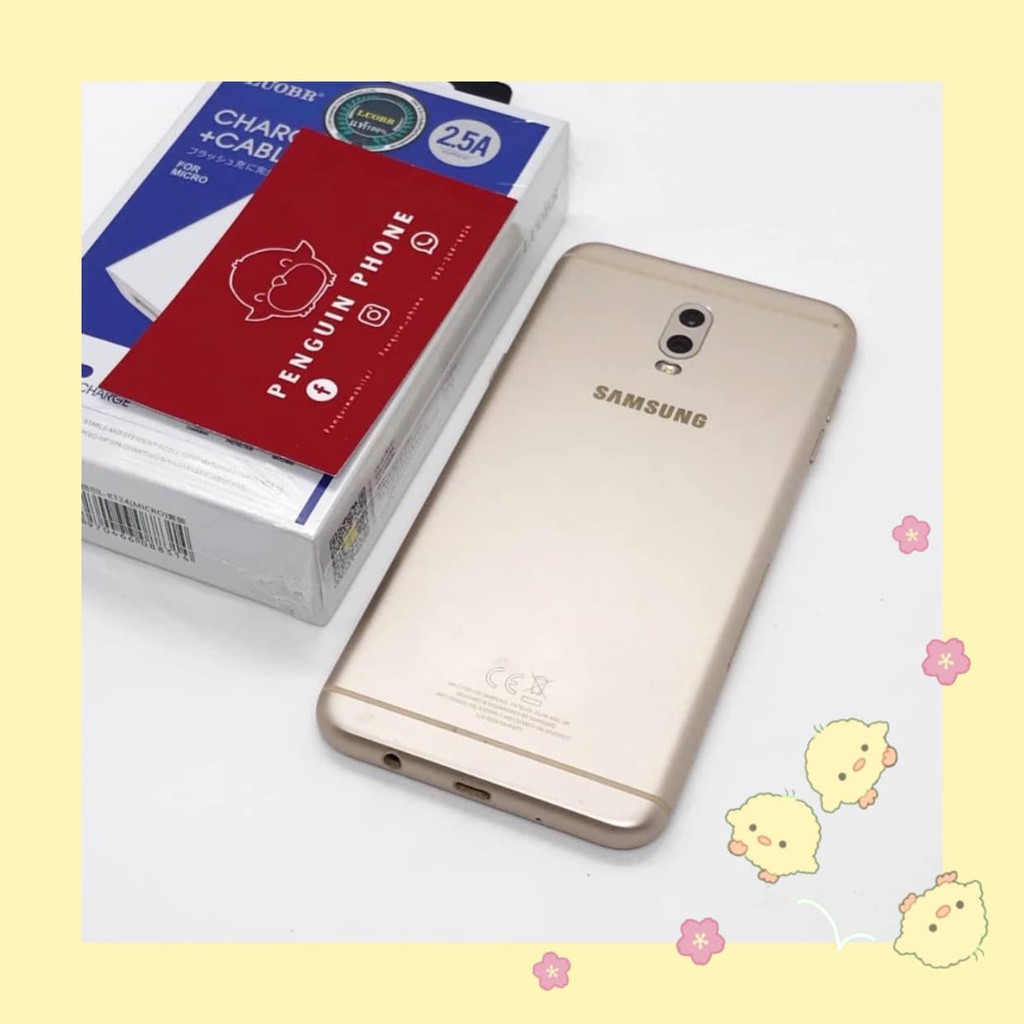 Samsung J7 Plus Ram 4 32GB สี Gold มือสอง สภาพเครื่อง 95% [ซัมซุงมือสอง Samsungมือสอง โทรศัพท์มือสอง