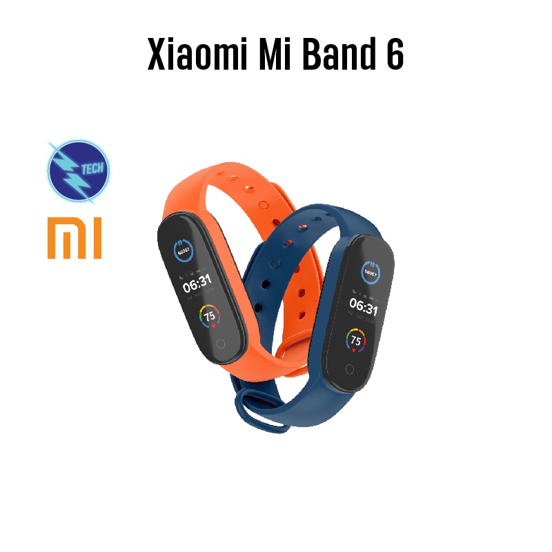 Xiaomi Mi Band 6 สมาร์ทวอทช์ วัดออกซิเจนในเลือด SpO2-1Y