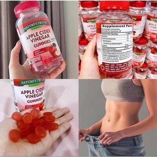 โค้ด15%‼️ กัมมี่แอปเปิ้ลไซเดอร์ 🍎 Nature’s Truth Apple Cider Vinegar Gummies