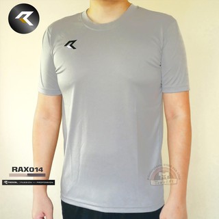 เสื้อกีฬา สีล้วน คอกลม Real United รุ่น RAX014 สีเงิน (SS)