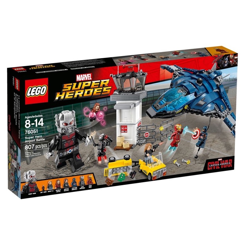 76051 : LEGO Marvel Super Heroes Super Hero Airport Battle (สินค้ากล่องไม่สวย ราคาพิเศษ)
