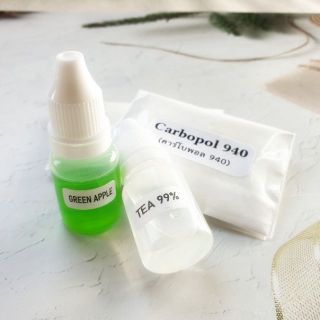 ชุดทำ HAND GEL: คาร์โบพอล 940 (CARBOPOL 940) พร้อม TEA 99%