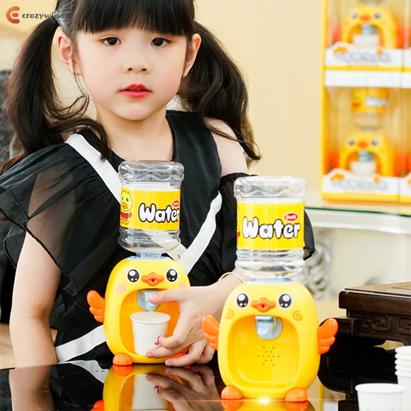 Kid Drinking Toys Cute Yellow Duck Drinking Machine Children Water Drinking Tool crazywind.th