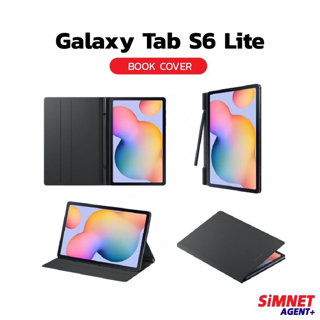 Case เคส Tablet TabS6 lite ซัมซุง Samsung Galaxy Tab S6 Lite Book Cover (EF-BP610)  ของแท้ศูนย์ไทย แ