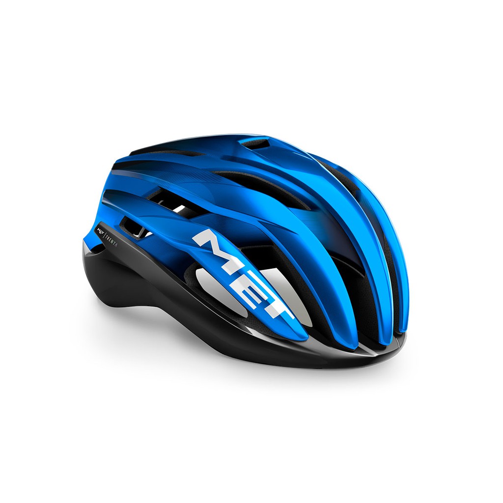 หมวกจักรยาน MET TRENTA MIPS สีฟ้า ไซส์ M