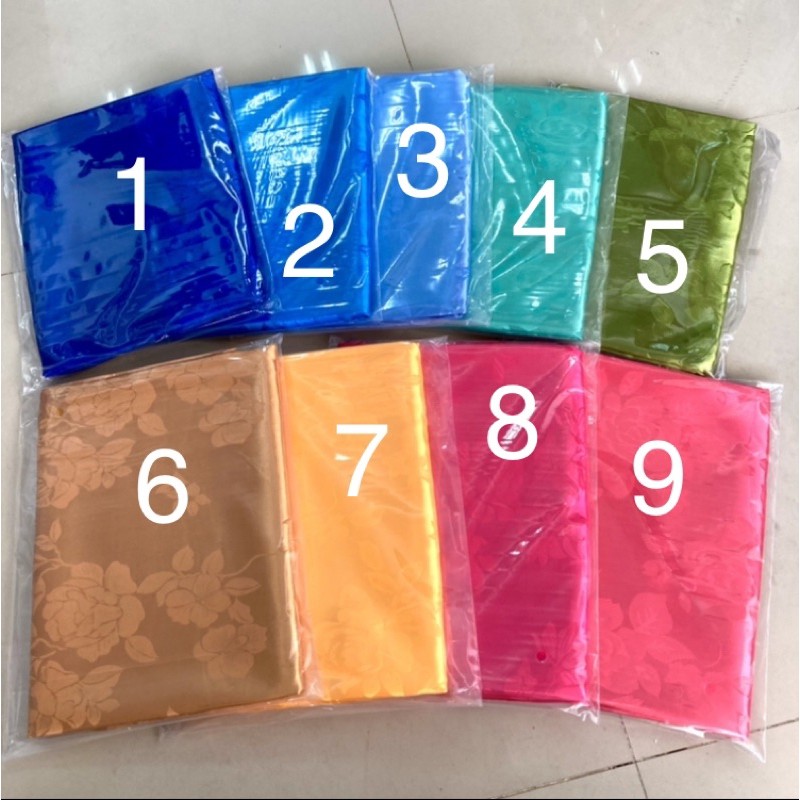 ผ้าแพร5ฟุตราคาถูกสุดๆ มีหลายสีให้เลือกสวยสดทุกขนาด145X186ซม.เนื้อผ้าหนาปานกลางห่มสบายในทุกสภาพอากศ