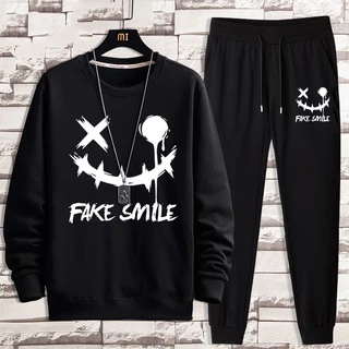 #Y99+CKH99ชุดเซ็ทเสื้อแจ็คเก็ตแขนยาว+กางเกงขายาว ผ้านุ่มใส่สบายฯออกกำลังกาย ใส่เทียวได้สวย ใส่ได้ทั้งชายและหญิง