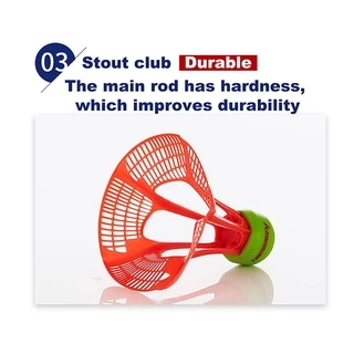 ลูกขนไก่ Windproof Airshuttle 2.0 ของคาวาซากิ พลาสติกและไนลอนทนทาน สําหรับการเล่นแบดมินตันกลางแจ้ง