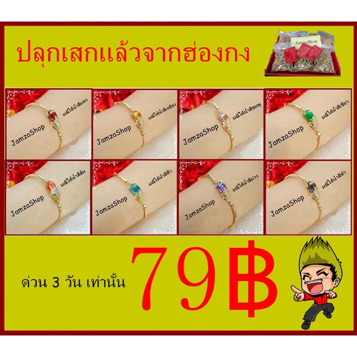 ปลุกเสกจากฮ่องกง!!!พร้อมส่ง ปี่เซี๊ยะคาบเหรียญสร้อยข้อมือปี่เซียะมณีใต้น้ำสีประจำวันเกิด