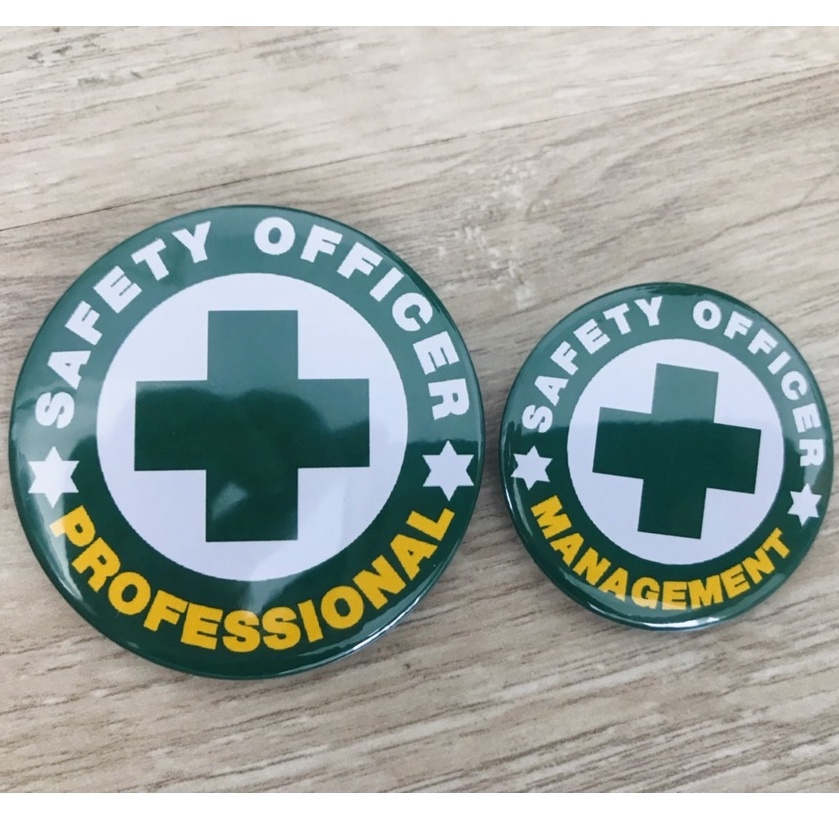 เข็มกลัด Safety Officer Professional, Management และ Supervisor พร้อมส่ง