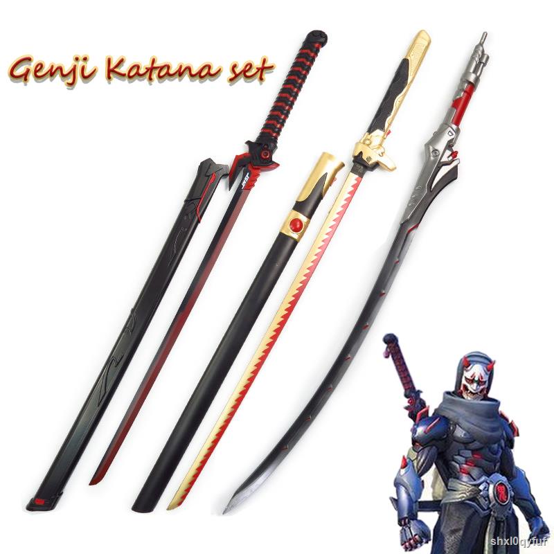 102cm OW Genji Sword 11 Katana Samurai Knife Ninjas Sword Cosplay
