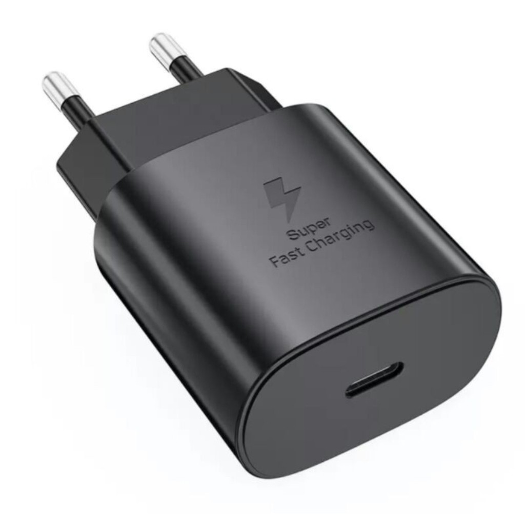 Samsung 25W 45W Super Fast Charging PD Charger หัวหมายเหตุ 10 20 S21 Ultra Z พับ 2 3 4 5 6 Z พลิก 3 