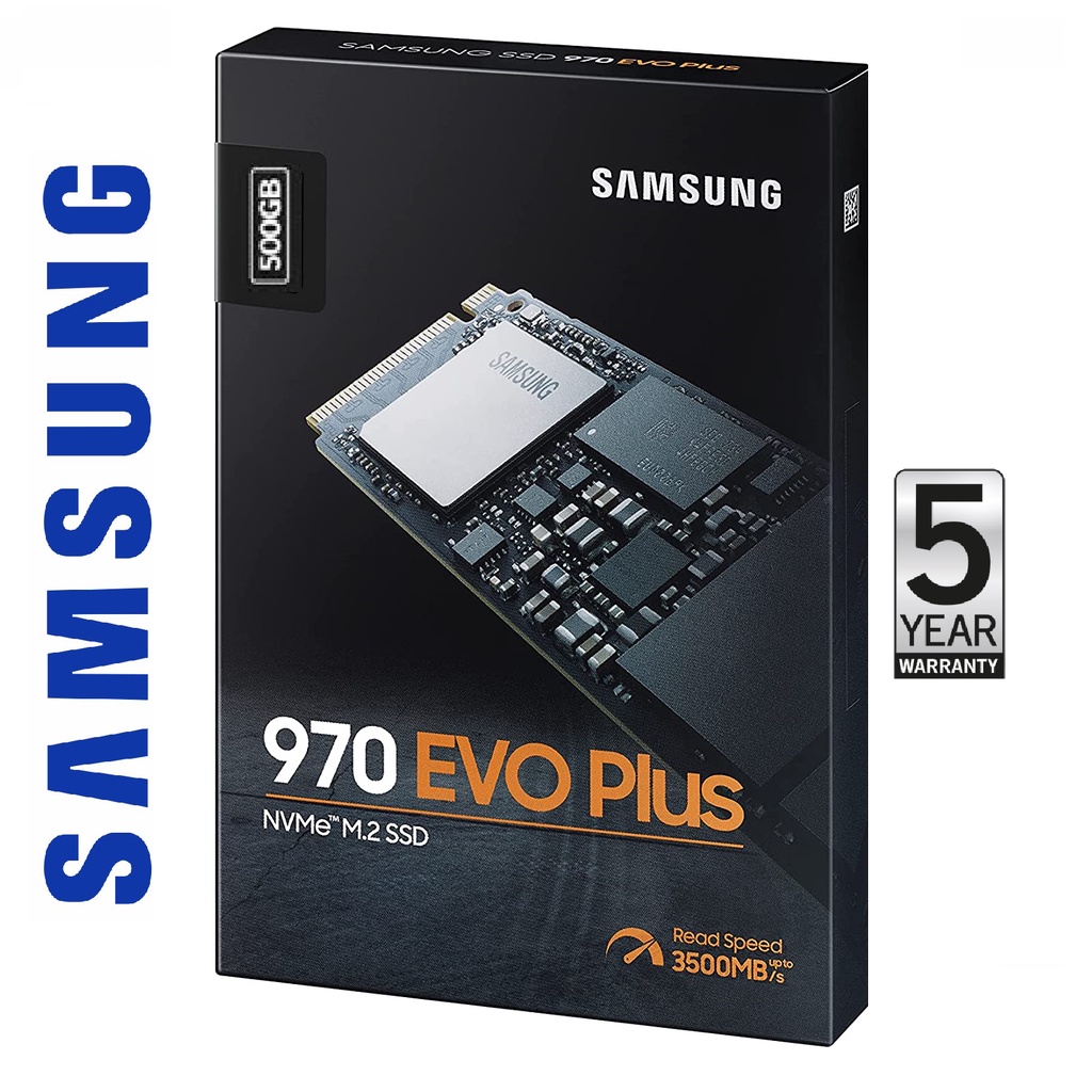 Samsung 500GB 970 EVO Plus M.2 NVMe SSD