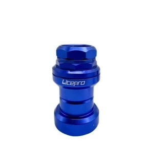 Litepro จักรยานพับ 1-1/8 ชุดหูฟัง 34 มม.แบริ่งปิดผนึกอลูมิเนียมส้อมด้านหน้าในตัวหลอดตรงชามสําหรับ Brompton