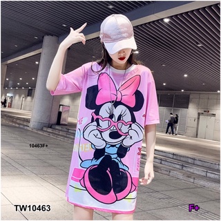 👗Pfashion [ส่งไว!!🚛] P10463 เดรสมิกกี้โเวอร์ไซส์ Oversized Mickey Dress