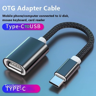 OTG Cable Type C To USB Adapter Type C USB C Male To USB 3.0 A Cable Adapter for MacBook Pro Samsung USB-C OTG