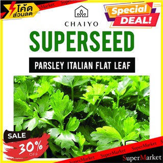 เมล็ดพันธุ์อิตาเลียนพาร์สลีย์ (ใบเรียบ) ชัยโย 140 เมล็ด เมล็ดพันธุ์ PARSLEY (ITALIAN FLAT LEAF) ต้นไม้และเมล็ดพันธุ์