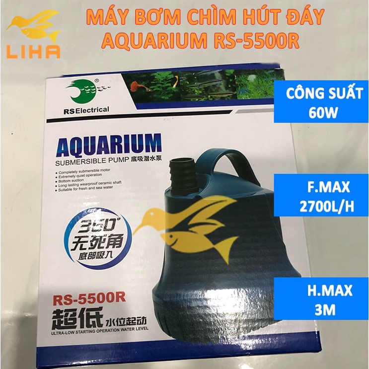 ปั๊มจุ่มตะกอน RS3500R RS4500R RS5500R - ปั๊มจุ่ม 360 องศาสําหรับพิพิธภัณฑ์สัตว์น้ํา