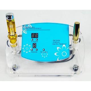 ใหม่ Au-49 Electroporation NO Needle Mesotherapy เข็มเจาะ Iontophoresis Needless เครื่อง