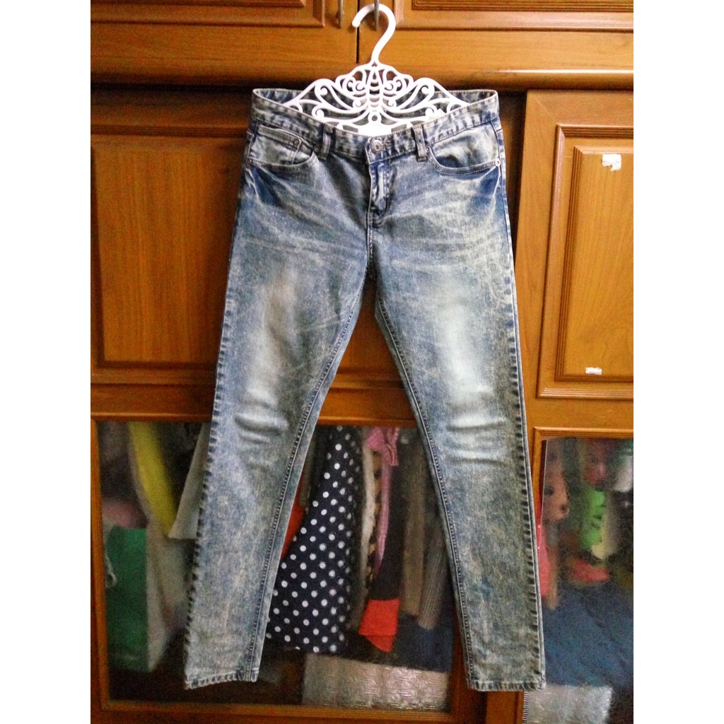 กางเกงยีนส์ Haas กางเกงมือ2 เหมือนใหม่ ใส่เที่ยว ใส่ทำงาน