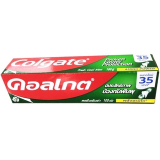 Colgate คอลเกต สูตร สดชื่นเย็นซ่า ยาสีฟัน 100 กรัม