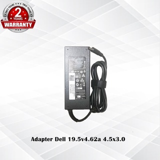 Adapter Dell 19.5v4.62a *4.5x3.0* / อะแดปเตอร์ เดล 19.5v4.62a *4.5x3.0* แถมฟรีสายไฟ AC *ประกัน 2 ปี*