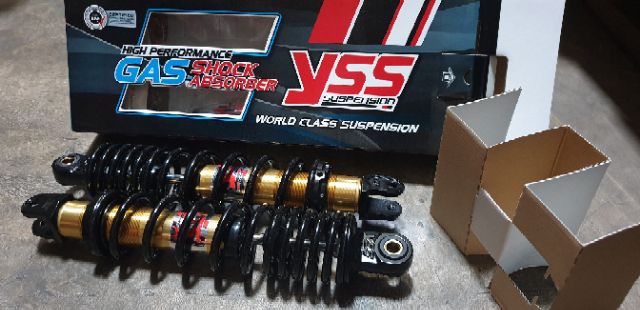 YSS แท้❗โช๊คแก๊ส DTG PCX125 ’10-13 ,150-i ’14-’17 , N-max , AEROX สูง 315mm. ใส่ AIR-BLADE (แอเบลด)ได้ (มีหลายสี)