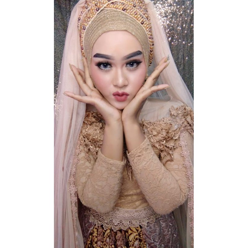 สั่ง 3-LAYER BRIดาล HIJAB & MUTIRA ROOT LAYER