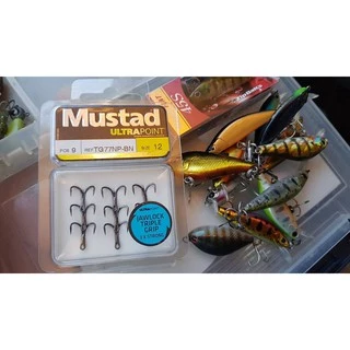 เบ็ด 3 ทาง Mustad JAWLOCK TRIPLE GRIP รหัส TG77