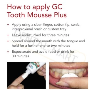 GC Tooth Mousse Plus Mint Flavour (รสมินท์)