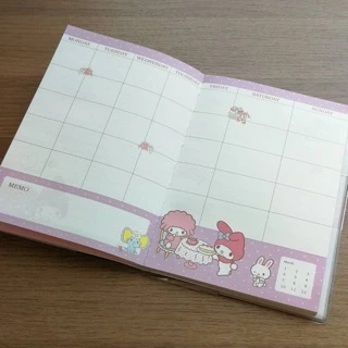 สมุดแพลนเนอร์ แพลนเนอร์ Sanrio แบบไม่ระบุปี