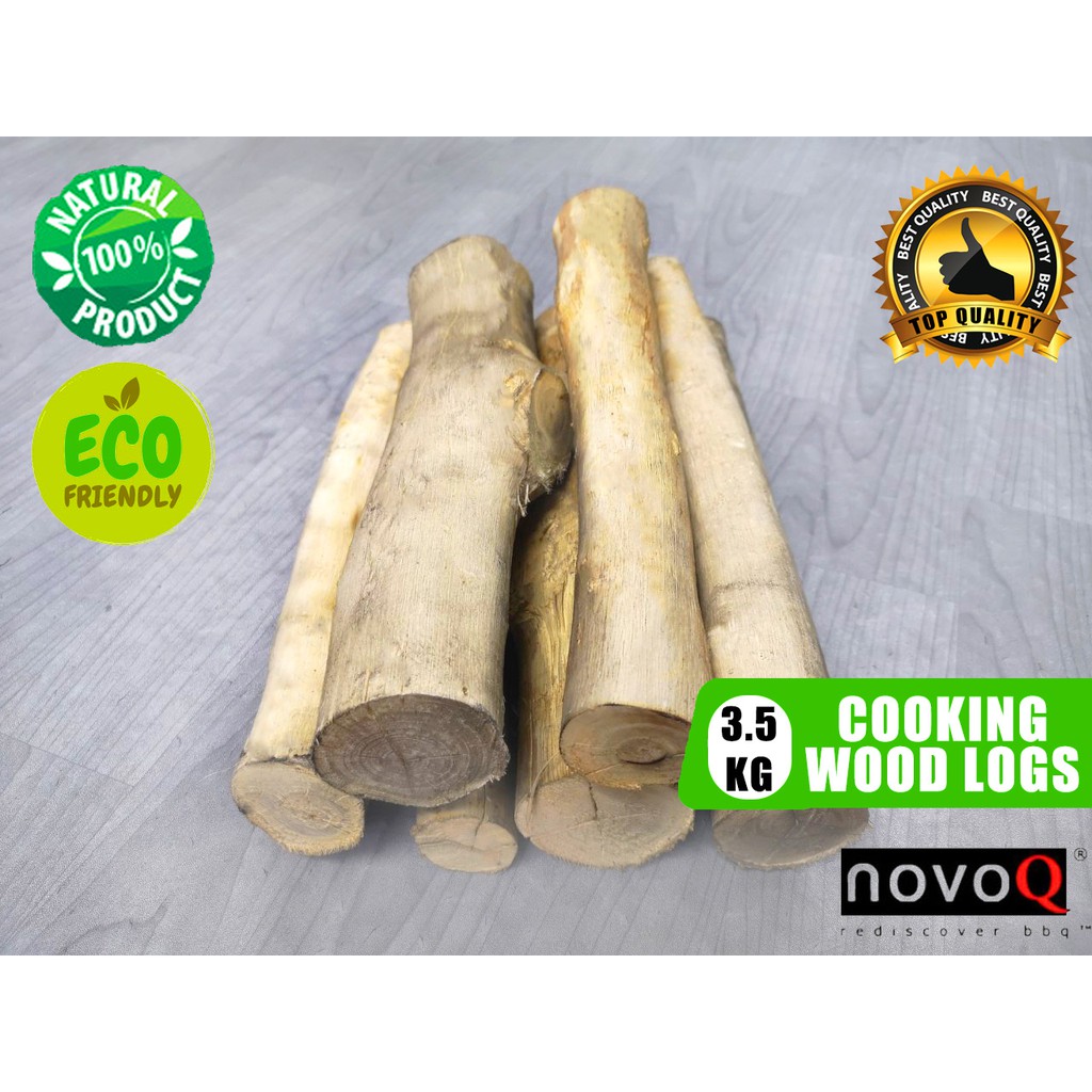 3.5 KG BBQ WOOD LOGS ไม้ บาร์บีคิว 3.5 ก.ก. สำหรับการทำอาหาร,การรมควันในเตาอบ,การออฟเซ็ต,การย่างบาร์บีคิ;