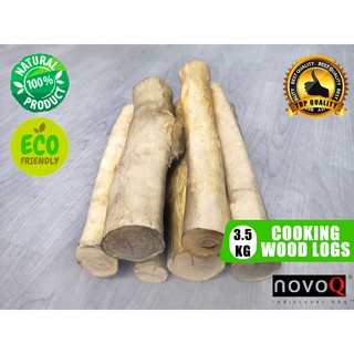 3.5 KG BBQ WOOD LOGS ไม้ บาร์บีคิว 3.5 ก.ก. สำหรับการทำอาหาร,การรมควันในเตาอบ,การออฟเซ็ต,การย่างบาร์บีคิ;