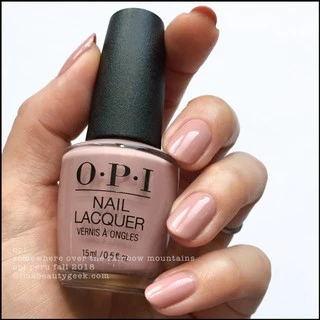 OPI แท้💯% สีนู้ดสวยๆ เรียบร้อย Barefoot in Bacelona, Dulce de leche, my very fist knock, princess rule, tickle my francy