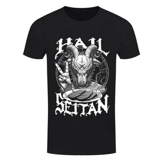 เสื้อยืดแขนสั้น พิมพ์ลายมังสวิรัติ WANYG Hail Seitan Vegan สีดํา สไตล์คลาสสิก เหมาะกับของขวัญวันเกิดวันพ่อ สําหรับผู้ชาย