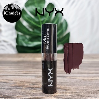 [NYX] Matte Lipstick, MLS45 Goal Digger 4.5 g นิกซ์ ลิปสติก เนื้อแมตต์ ติดทนนาน Long-Lasting