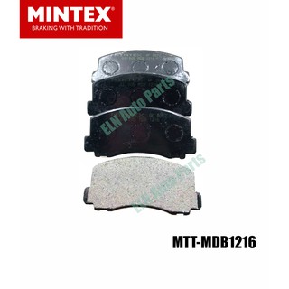 Mintex ผ้าเบรคหน้า (ของอังกฤษ) (brake pad) มิตซูบิชิ MITSUBISHI (MB) Cordia A211,A212 ปี 1984