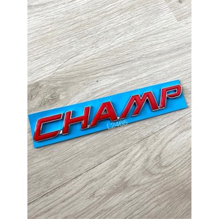 โลโก้CHAMP ขนาด15x2cm.ติดVIGO