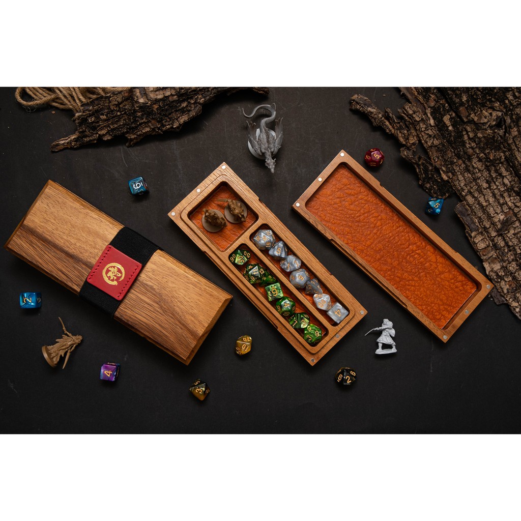 Dragon Dice Box (Product does not include dice) | Dice Vault | RPG Dice Set | Dungeons and Dragons D