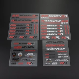 สติ๊กเกอร์ติดรถTRD MUGENโลโก้ JSRACING JP RALLIART NISMO MONSTER HKS WRC MS SPOON MADE IN JAPAN DO NOT TOUCH ME สติกเกอร์ประตูรถ กระจกมองหลัง สติกเกอร์สะท้อนแสง สำหรับตกแต่งรถยนต์