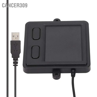 Cancer309 แทร็กแพด Usb แบบฝัง ขนาดกะทัดรัด 2 ปุ่ม พกพาง่าย สําหรับแล็ปท็อป เดสก์ท็อป