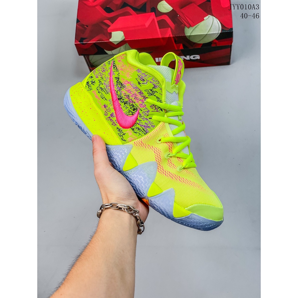 Original Nike Zoom Kyrie 4 Irving 4th Generation Signature รองเท้าผ้าใบลําลอง เหมาะกับการเล่นกีฬา บาสเก็ตบอล สําหรับผู้ชาย