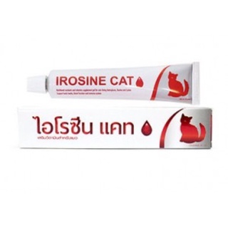 Irosine Cat อาหารเสริมและวิตามิน ช่วยบำรุงเลือดสำหรับแมว แบบเจล 30g.