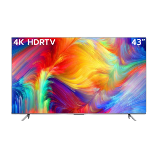 [ผ่อน 0% นาน 10 เดือน] NEW 4K TV 2022 TCL ทีวี 43 นิ้ว LED 4K UHD Google TV Wifi Smart TV OS (รุ่น 43P736) Google Assistant & Netflix & Youtube-2G RAM+16G ROM, Dolby Vision & Atmos, MEMC 60HZ, Hand Free Voice Control